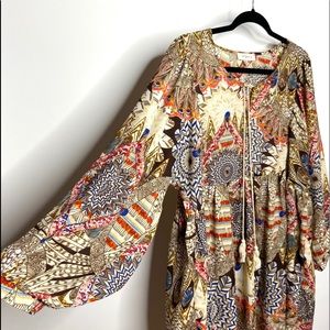 colorful umgee tunic dress